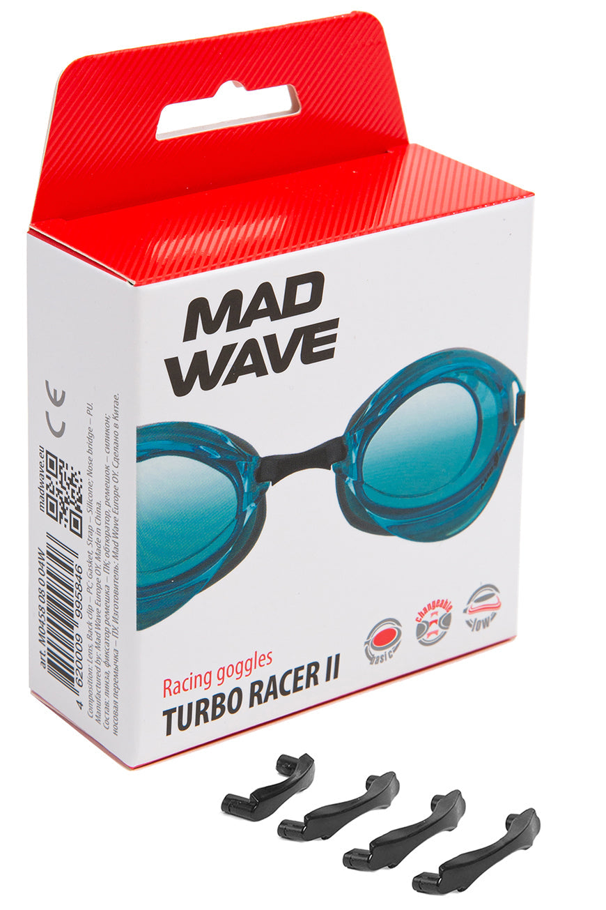 Mad Wave Turbo Racer II Goggle Azure