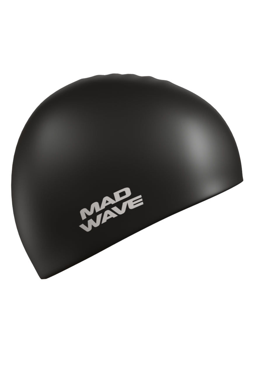 Mad Wave Intensive Big Black Swim Cap