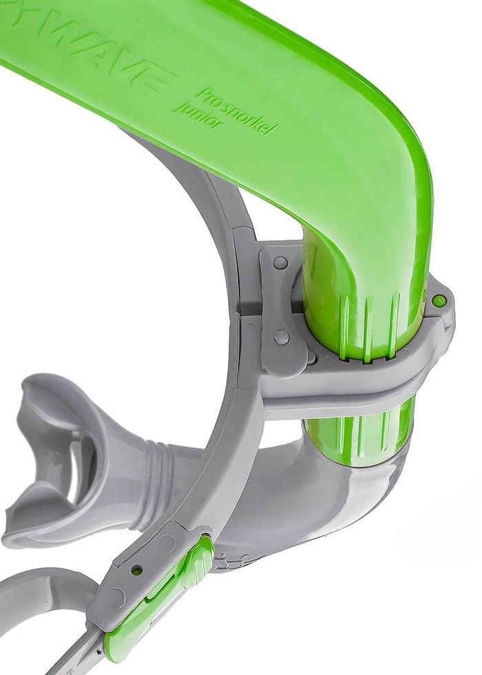 Mad Wave Pro Snorkel Junior Green
