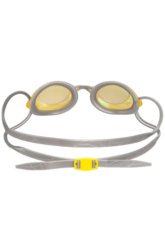 Madwave Streamline Rainbow Mirrored Goggle Yellow