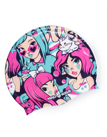 Madwave Glamour 011W Swim Cap