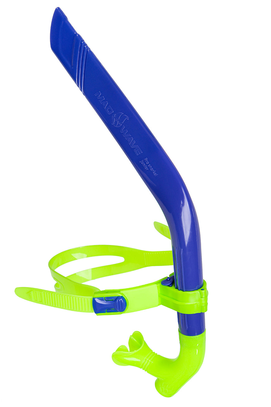 Mad Wave Pro Snorkel Junior - blue