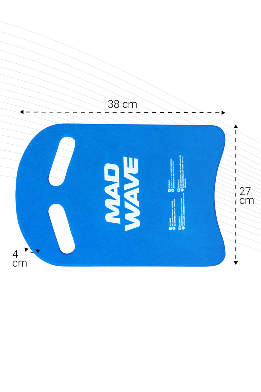 Mad Wave Kickboard Cross Blue