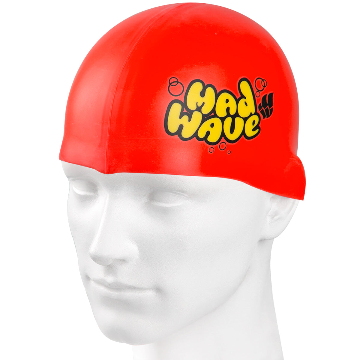 Madwave Silicon Red Junior Swim Cap