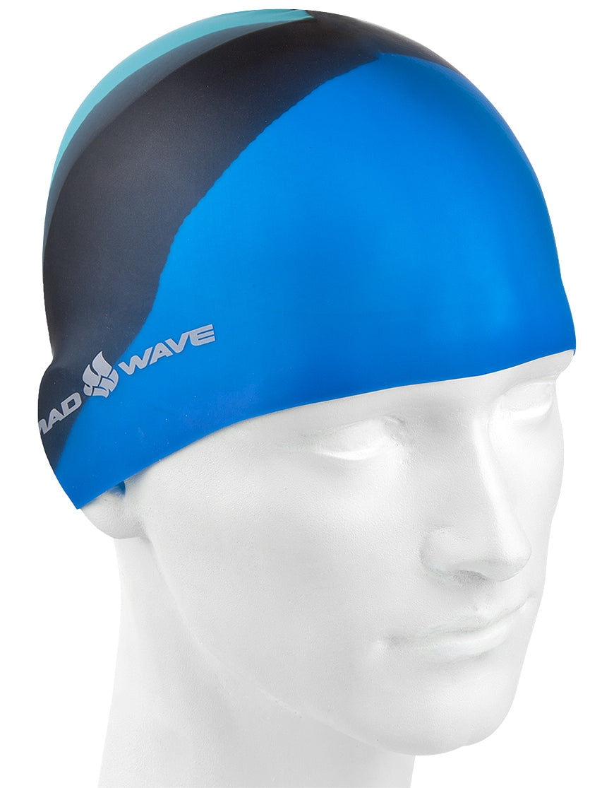 Madwave Multi Big Dark Blue.blue Swim Cap