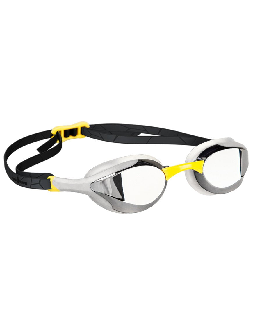 Mad Wave Alien Mirrored Goggles - Yellow