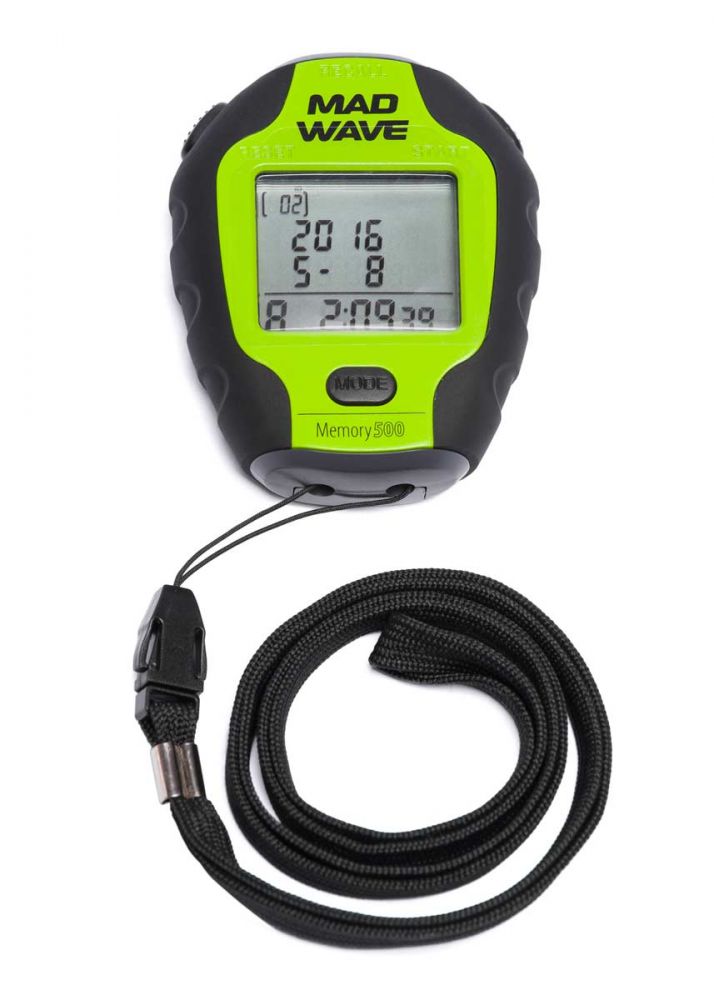 Mad Wave Professional Stopwatch 500 Lap