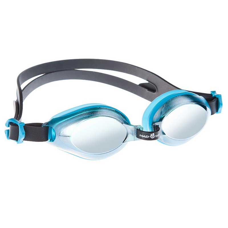 Mad Wave Aqua Mirrored Goggles - Azure