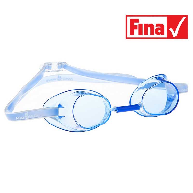 Mad Wave Racer Sw Goggle Azure