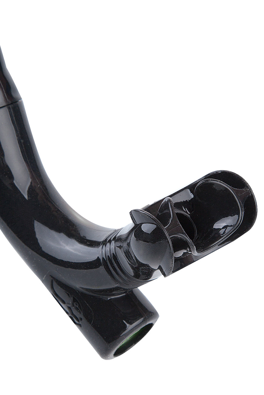 Mad Wave Pro Snorkel Adult - Black/Green