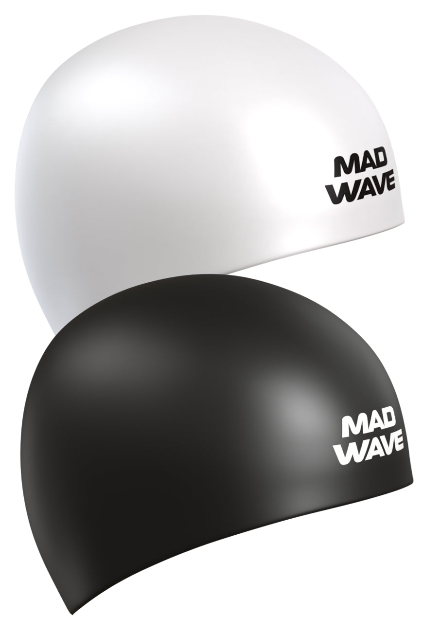 Madwave Reverse Swim cap Black-White