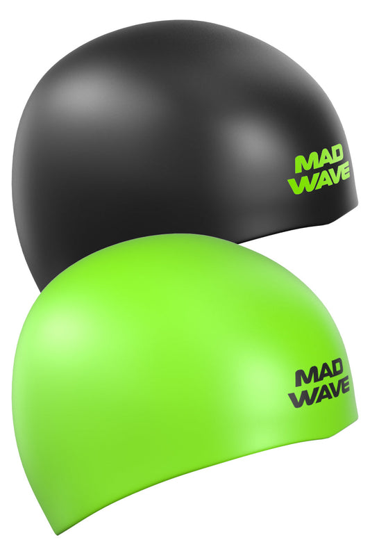 Madwave Reverse Swim cap Green-Black