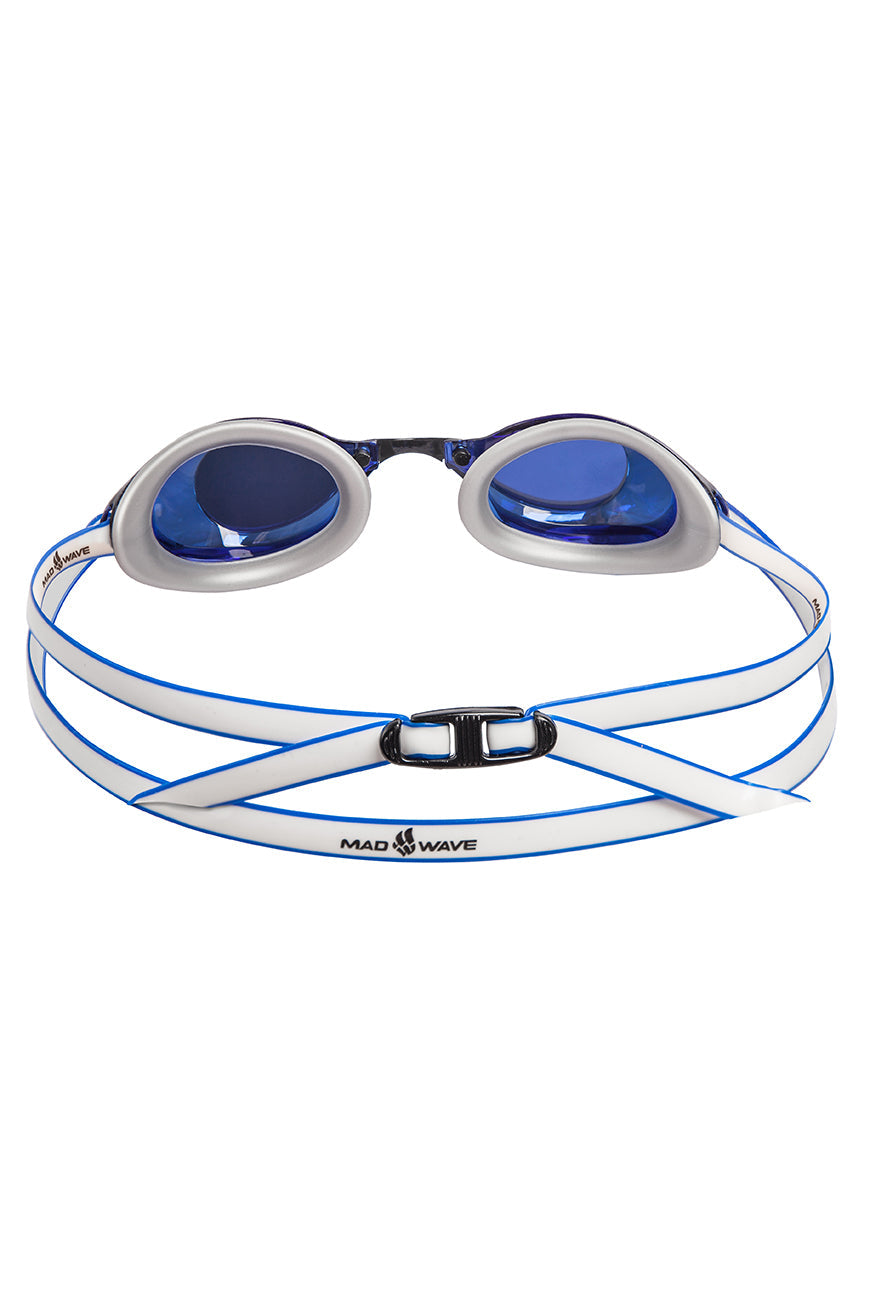 Mad Wave Turbo Racer II Mirror Goggle Blue