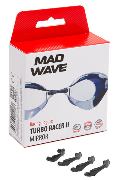 Mad Wave Turbo Racer II Mirror Goggle Blue