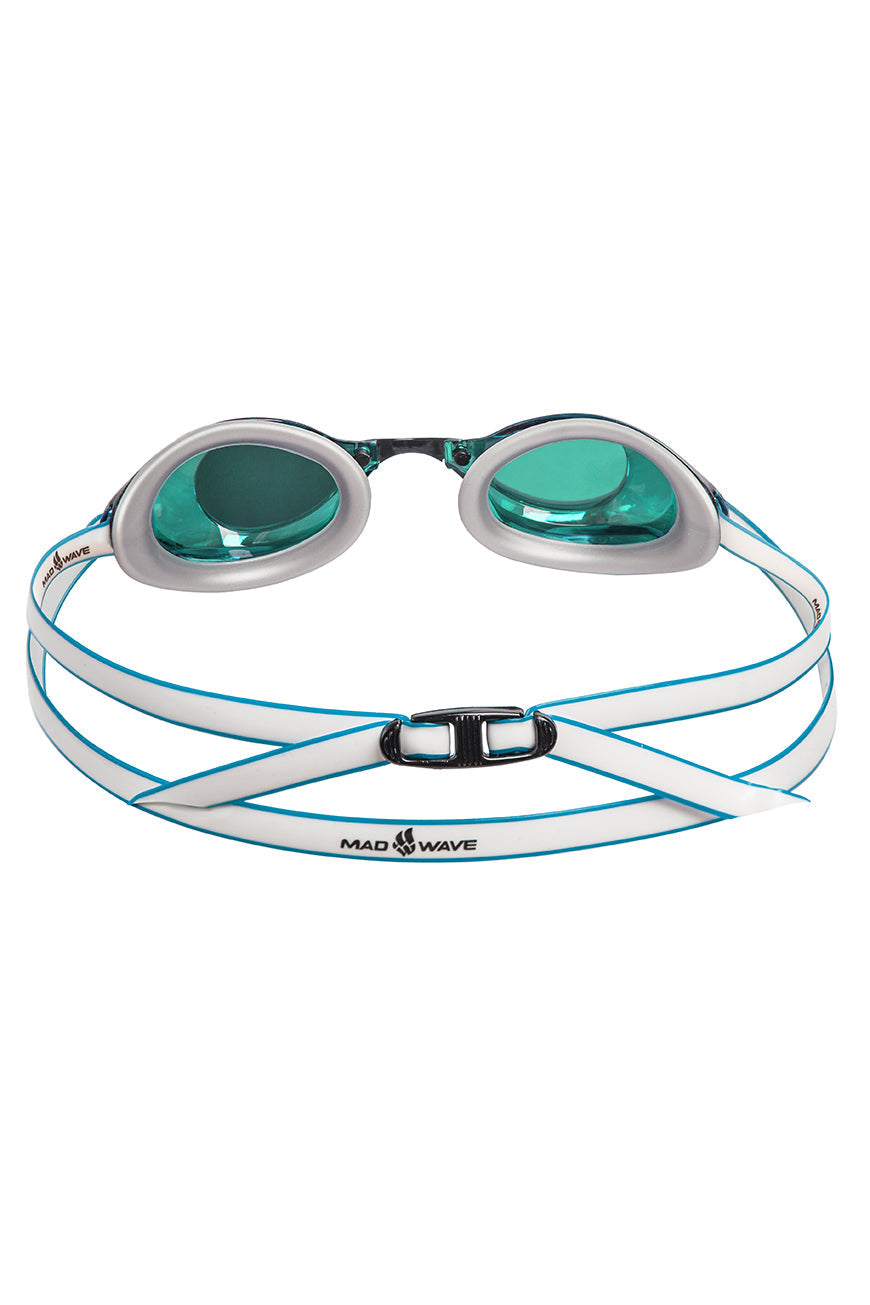 Madwave Turbo Racer II Rainbow Mirror Goggle Turquoise