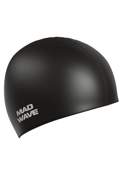 Mad Wave Intensive Big Black Swim Cap
