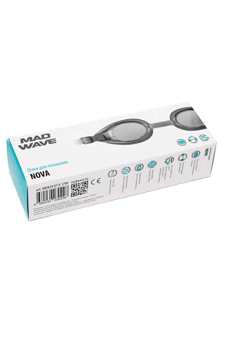 Mad Wave Nova Goggle Black
