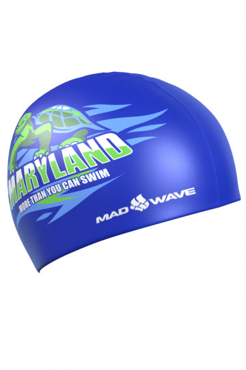 Mad Wave Maryland Swim Cap