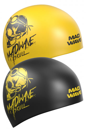 Madwave Reverse Swim Skull Swim Cap