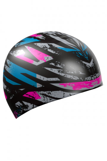 Mad Wave Fractions Swim Cap 000W