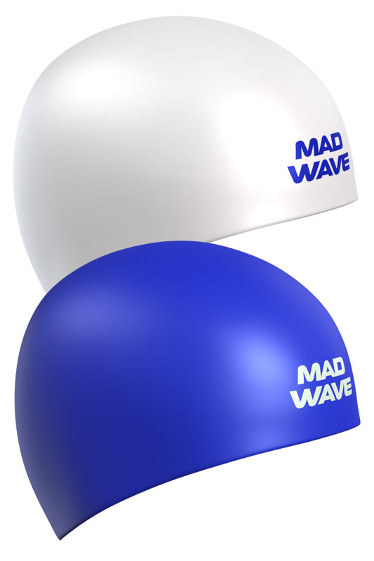 Madwave Reverse Swim cap White-Blue