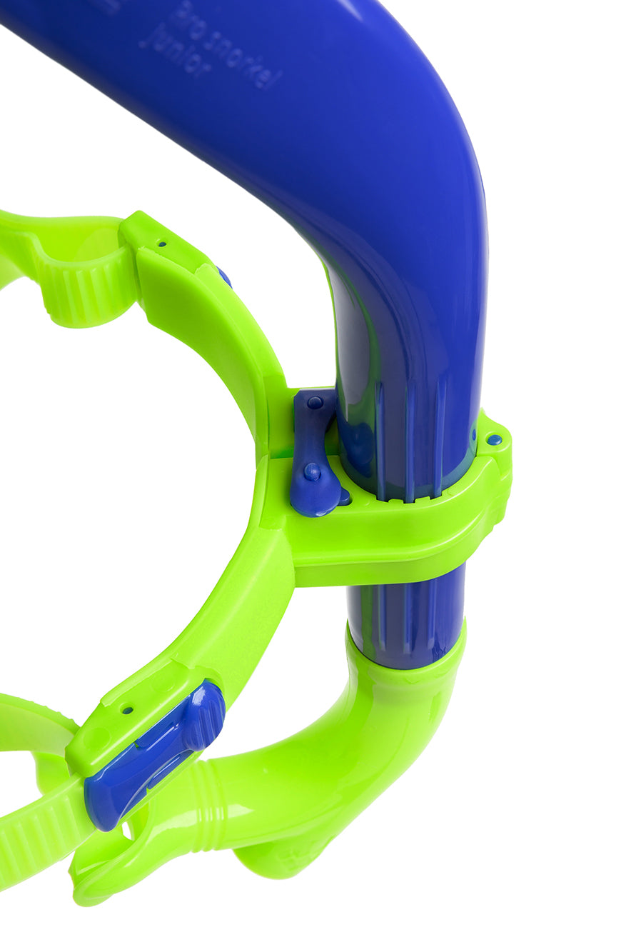 Mad Wave Pro Snorkel Junior - blue