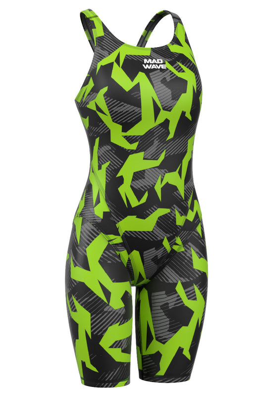 Mad Wave Bodyshell X KneeSuit Black Green