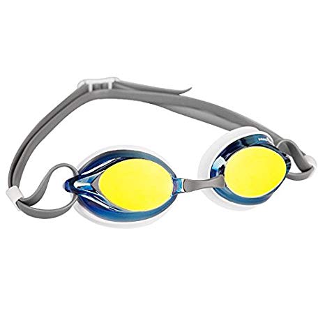 Madwave Spurt Rainbow Goggle Grey/white/Blue