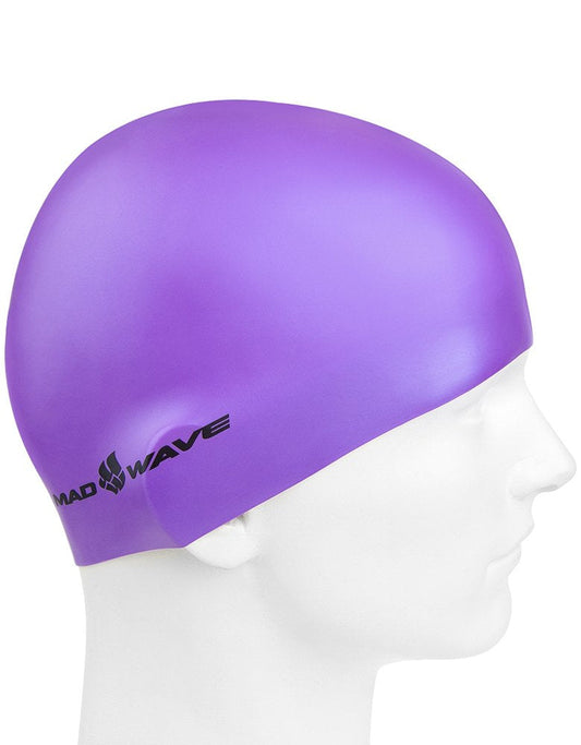 Madwave Silicone Cap Neon Purple