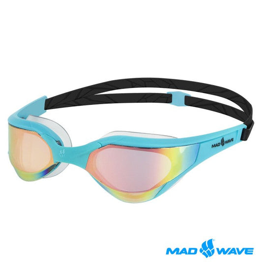 Madwave Razor Rainbow Goggle Azure/Black