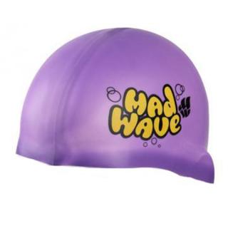 Madwave Silicon Purble Junior Swim Cap