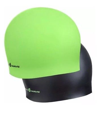 Madwave Reverse Champion Lime Green.Black Swim Cap