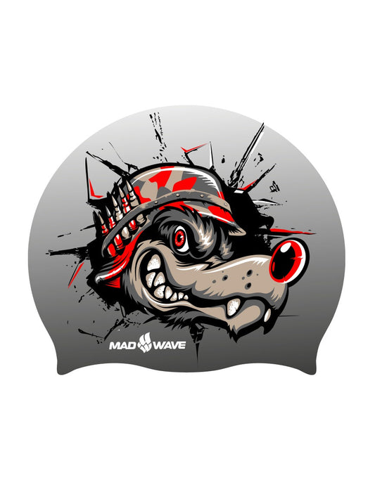 Madwave Wolf  Swim Cap