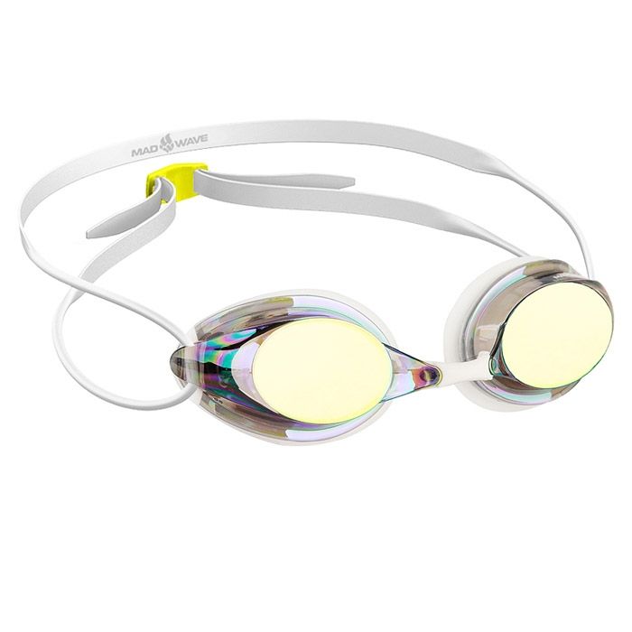 Mad Wave Streamline Rainbow Mirrored Goggle Purple/White