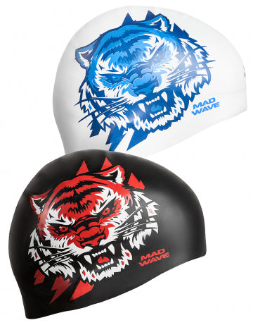 Madwave Tiger Grin Swim Cap