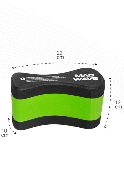 Mad Wave EXT Pullbuoy Printed Green