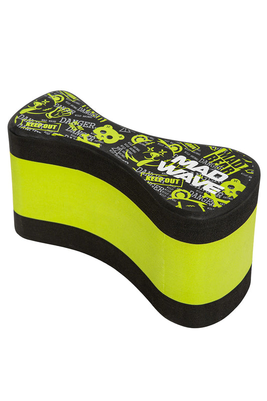 Mad Wave EXT Pullbuoy Printed Lime