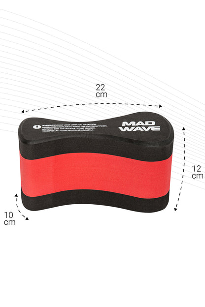 Mad Wave EXT Pullbuoy Printed Red