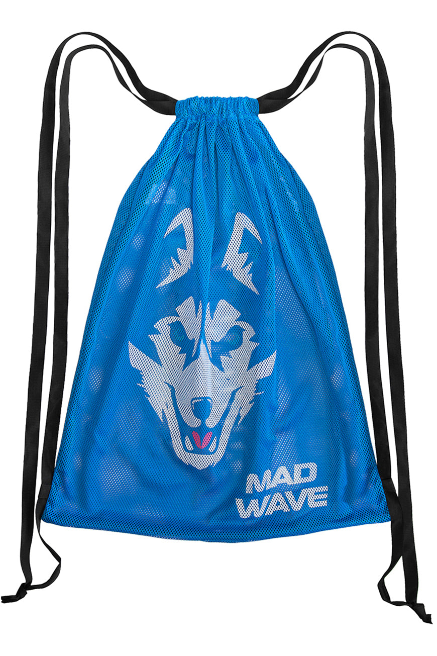 Mad Wave Mesh Bag Husky Black and Blue