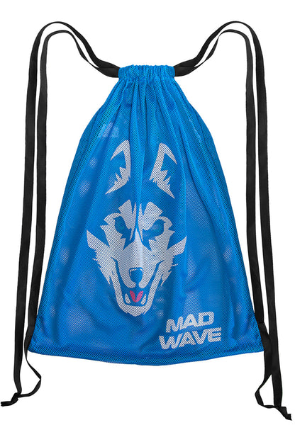 Mad Wave Mesh Bag Husky Black and Blue
