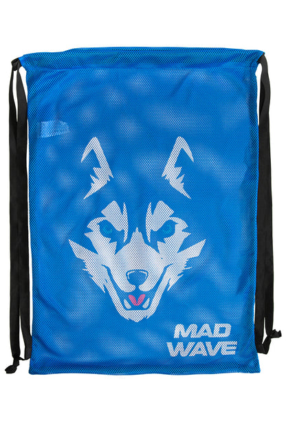 Mad Wave Mesh Bag Husky Black and Blue