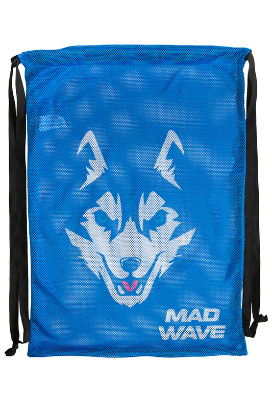 Mad Wave Mesh Bag Husky Black and Blue