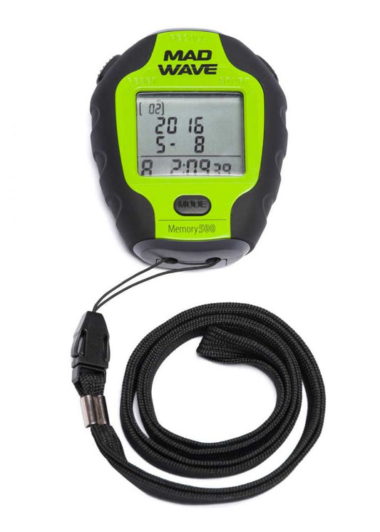 Mad Wave Professional Stopwatch 500 Lap