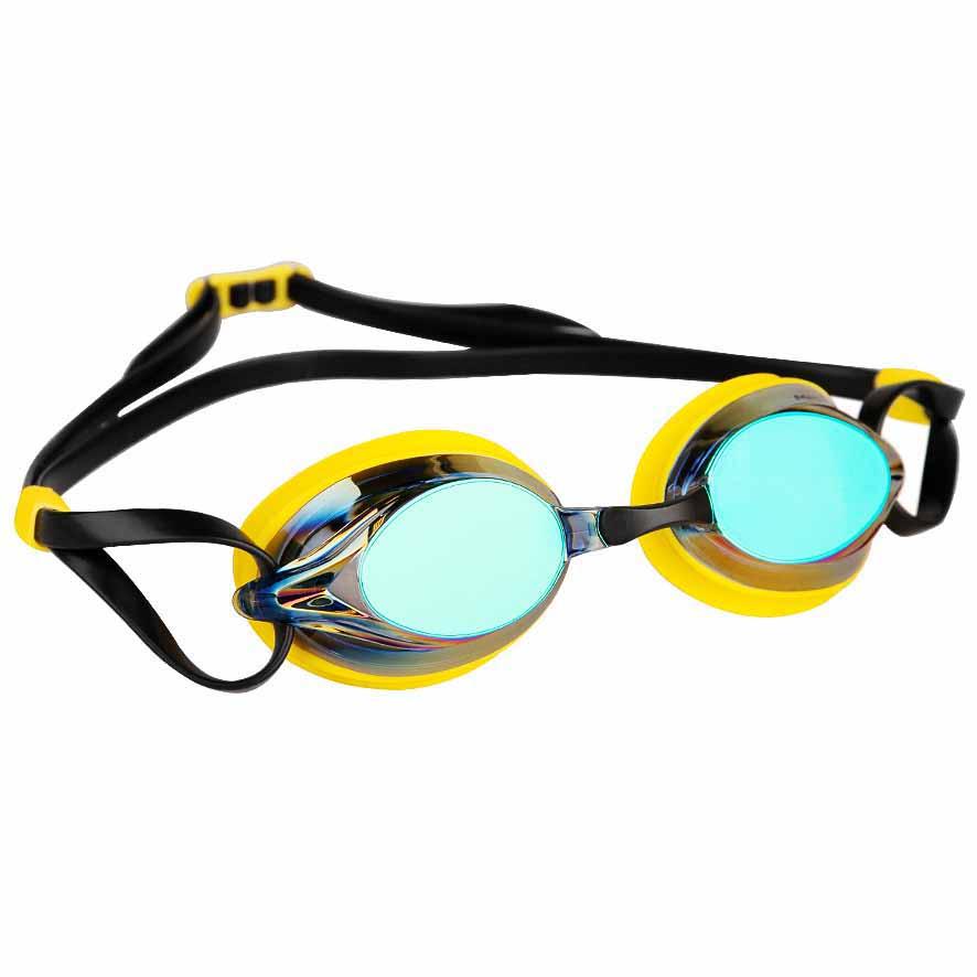 Madwave Spurt Rainbow Goggle Yellow.Black