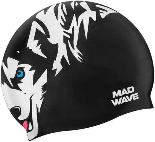 Mad Wave Husky Swim Cap 01 W
