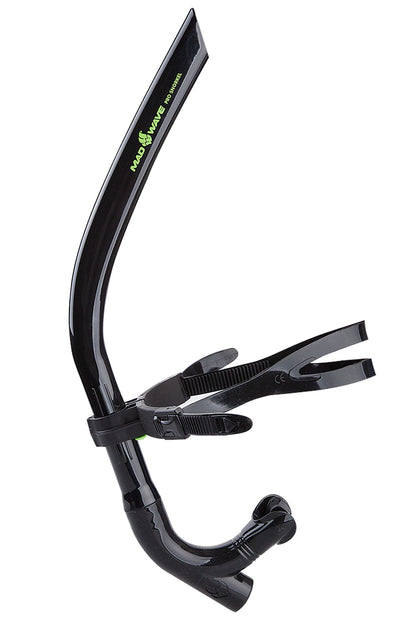 Mad Wave Pro Snorkel Adult - Black/Green