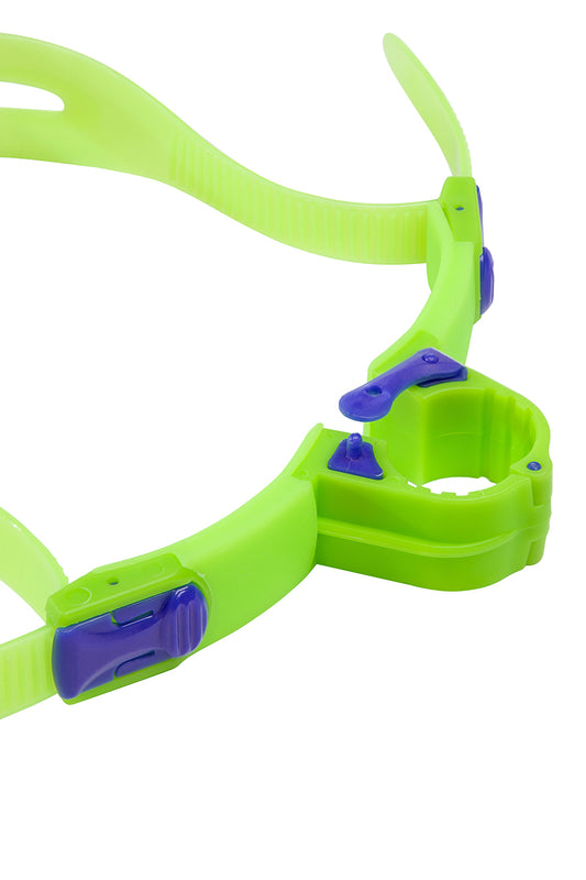 Mad Wave Pro Snorkel Adult - Blue/Green