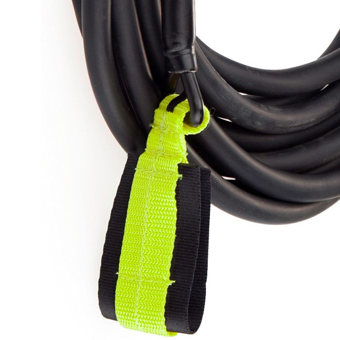 Mad Wave Long Safety Cord Black Green -3.6-10.8 kg