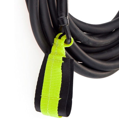 Mad Wave Long Safety Cord Black Green -3.6-10.8 kg