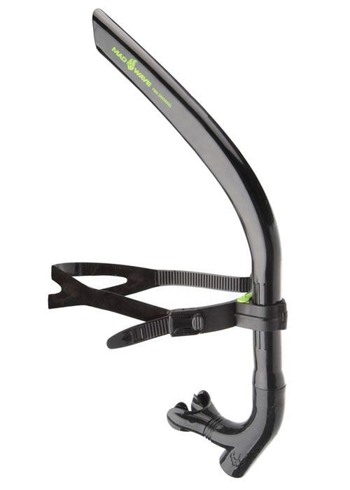Mad Wave Pro Snorkel Adult - Black/Green